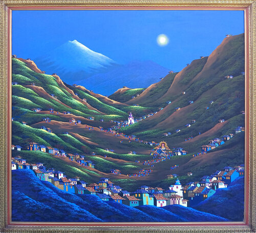 Untitled (Day) de Gonzalo Endara Crow, Pintura a la venta en Singulart