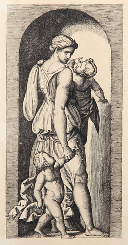La charite di Marcantonio Raimondi, Stampa in vendita su Singulart