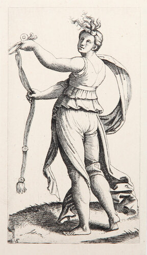 La Temperance van Marcantonio Raimondi, Afdruk te koop op Singulart