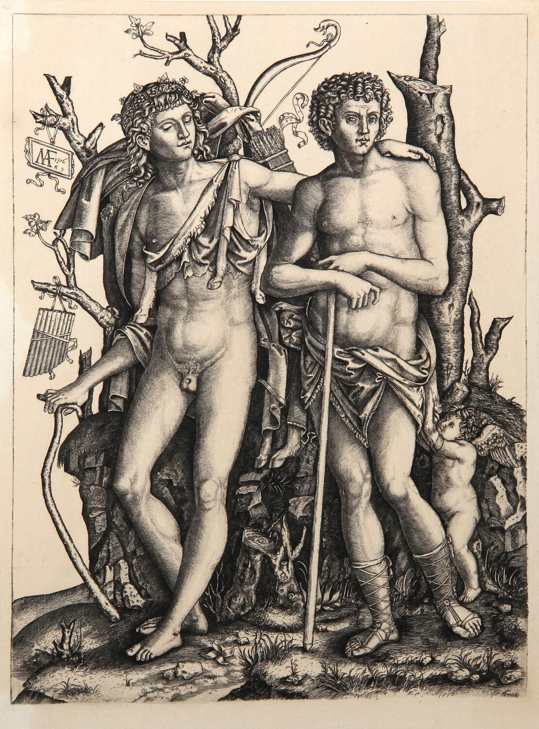 Apollon et Hyacinthe Marcantonio Raimondi