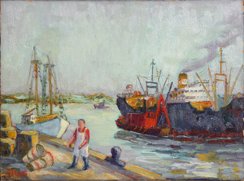 The Windrush van Margaretha Albers, Schilderij te koop op Singulart