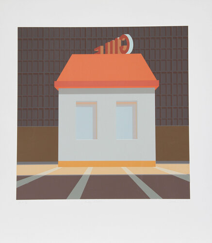 Gulf Station di Saul Chase, Stampa in vendita su Singulart