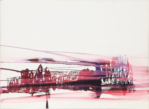 Cityscape by Geri Taper, Work on Paper for Sale on Singulart