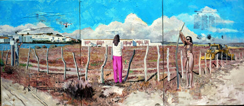 Visita al paisatge IX di sergi ramirez, Pittura in vendita su Singulart