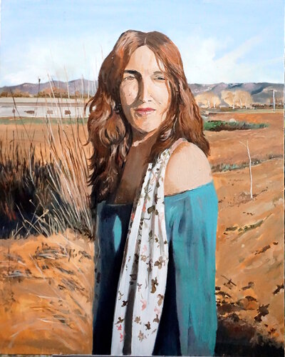 Montse retrat by sergi ramirez, Painting for Sale on Singulart