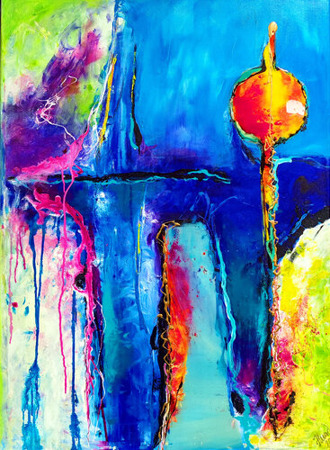 soon going down di Elmar Hund artjust, Pittura in vendita su Singulart