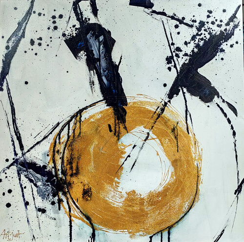 Golden Circle von Elmar Hund artjust, Malerei kaufen auf Singulart