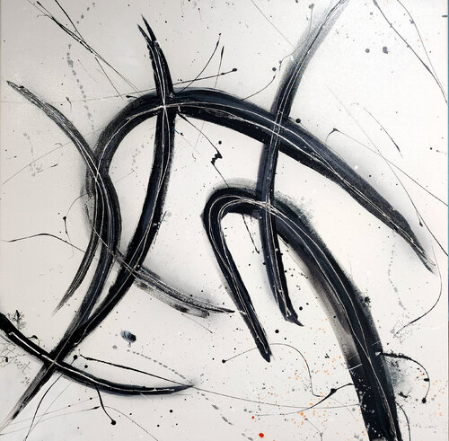 Splashes by Elmar Hund artjust, Painting for Sale on Singulart