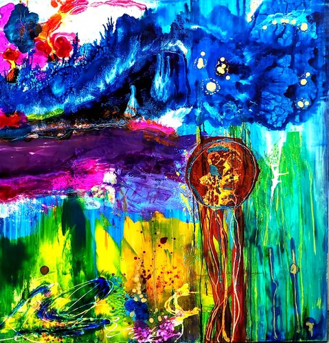 No. 1842 de Elmar Hund artjust, Pintura a la venta en Singulart