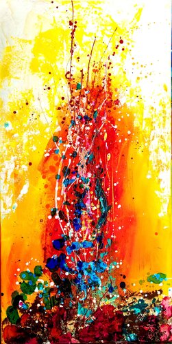 Ex und Weg par Elmar Hund artjust, Peinture en vente sur Singulart