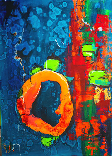 Sugar Ring di Elmar Hund artjust, Pittura in vendita su Singulart