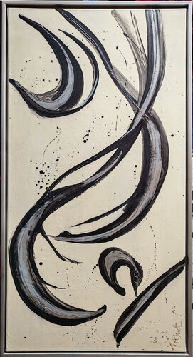 Silverline II von Elmar Hund artjust, Malerei kaufen auf Singulart