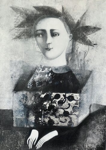 Poems Of A Poet In Love von Svetlana Rumak, Malerei kaufen auf Singulart