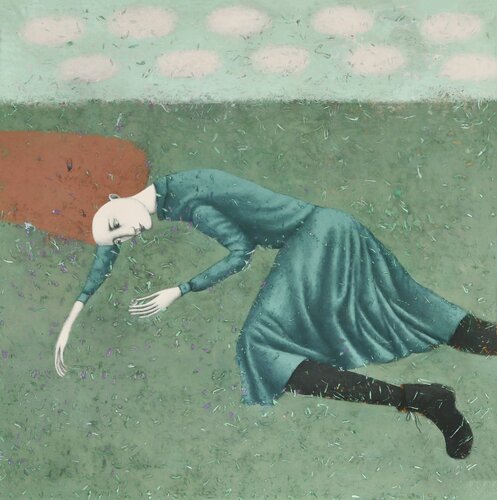 Reflection Of The Clouds by Svetlana Rumak, 油畫 for Sale on Singulart