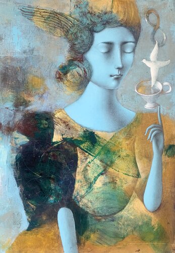 Everything What You Have At The Tips of Your Finger by Svetlana Rumak, Painting for Sale on Singulart