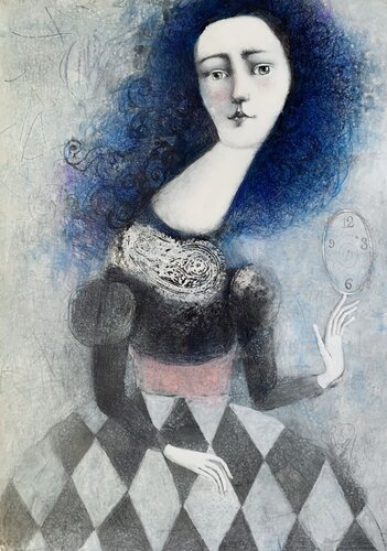Your Tricks With Time by Svetlana Rumak, Painting for Sale on Singulart