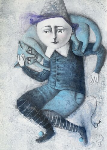 I Always Feel Good With You von Svetlana Rumak, Malerei kaufen auf Singulart