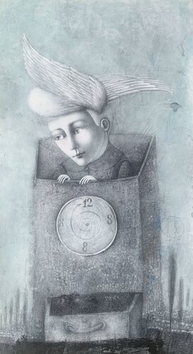 The Keeper of Wayward Time von Svetlana Rumak, Malerei kaufen auf Singulart