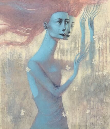 The Lightness of Memories van Svetlana Rumak, Schilderij te koop op Singulart