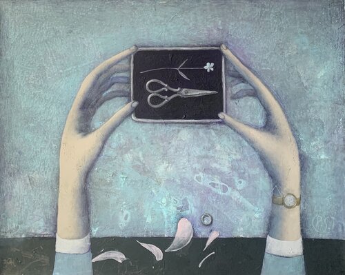 The Memory Box von Svetlana Rumak, Malerei kaufen auf Singulart