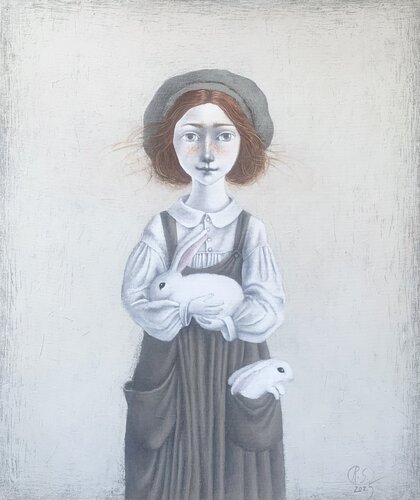 Big Heart and Big Pockets by Svetlana Rumak, Painting for Sale on Singulart