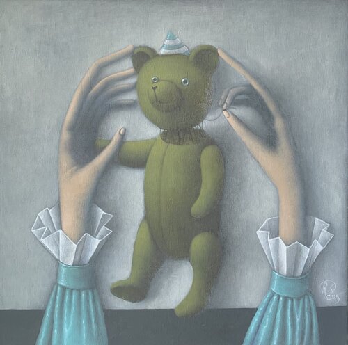 My First Friend van Svetlana Rumak, Schilderij te koop op Singulart