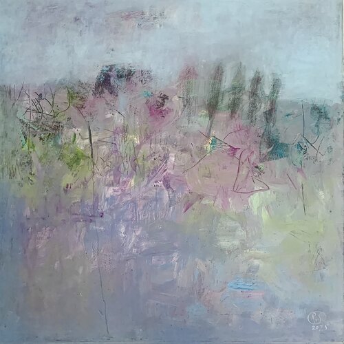 Let Me Get Lost Myself in the Lavender Fields von Svetlana Rumak, Malerei kaufen auf Singulart
