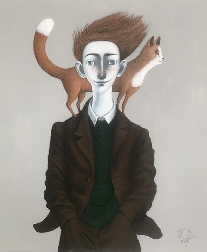 The Red Brotherhood par Svetlana Rumak, Peinture en vente sur Singulart