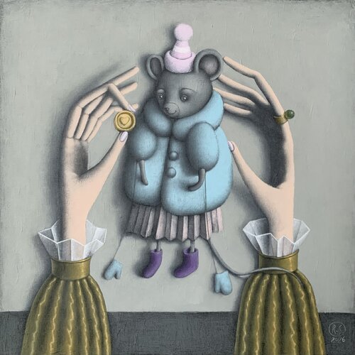 A Cookie with a Heart by Svetlana Rumak, Painting for Sale on Singulart