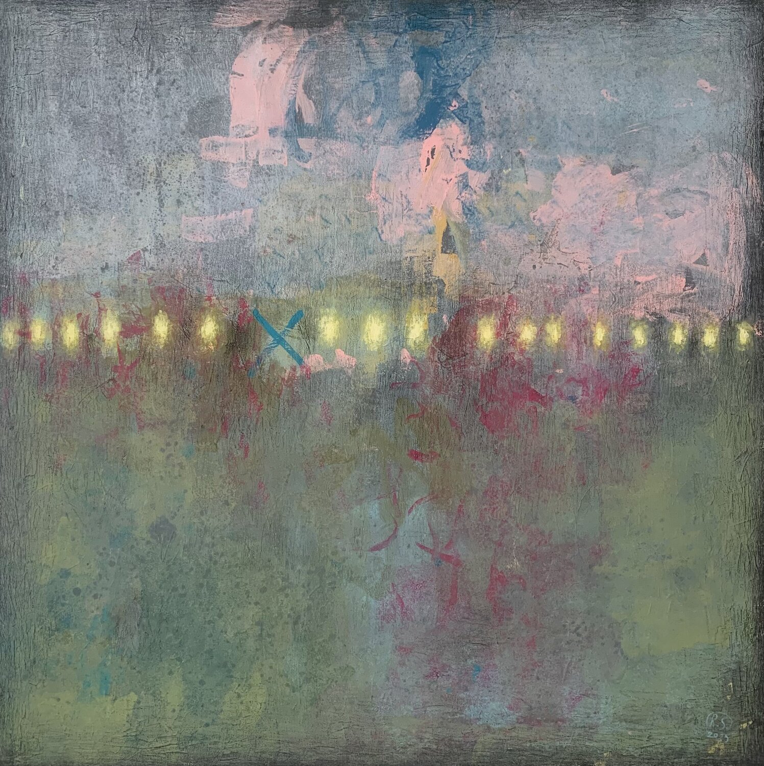 Polaroids of the Horizon. 2 Svetlana Rumak Originalgemälde zu verkaufen