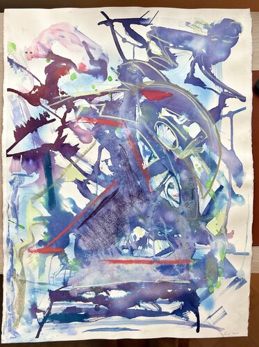 The Fool  🟨 par Ivanka Nansik, Œuvre sur papier en vente sur Singulart