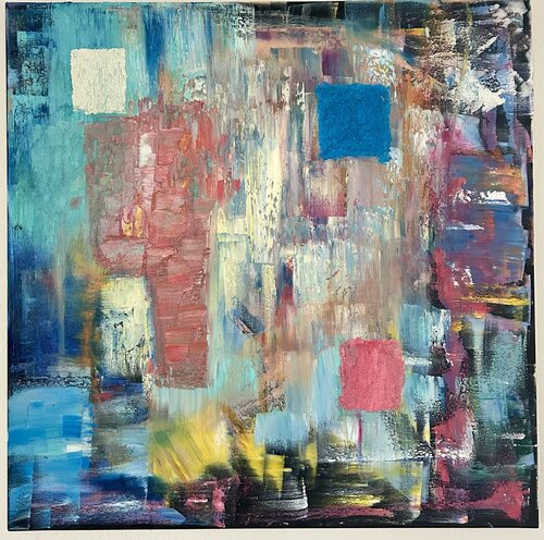 🟢 The Balance di Ivanka Nansik, Pittura in vendita su Singulart