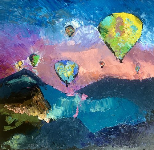 Adventure di Ivanka Nansik, Pittura in vendita su Singulart