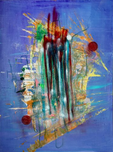 The Map di Ivanka Nansik, Pittura in vendita su Singulart