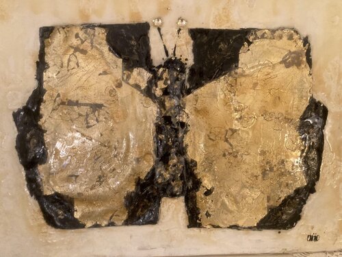 BUTTERFLY di Agnieszka Kozinska, Pittura in vendita su Singulart