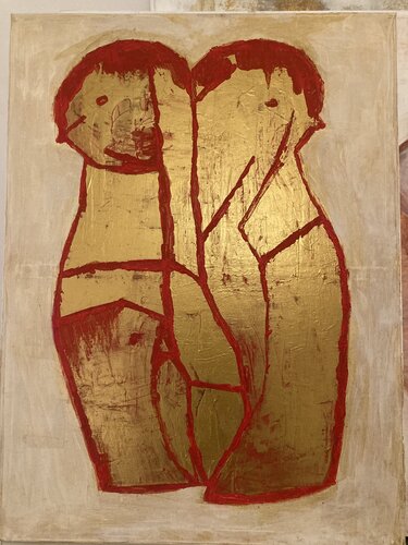 Penguins von Agnieszka Kozinska, Malerei kaufen auf Singulart