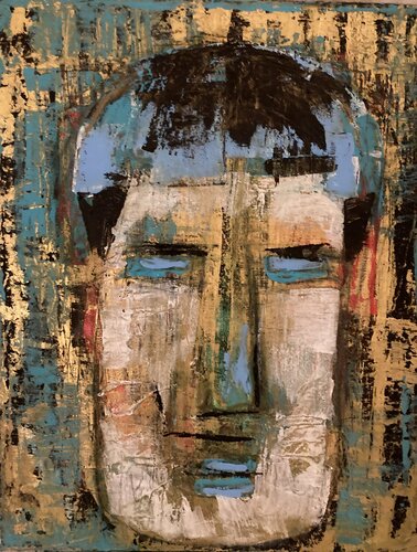 Monk van Agnieszka Kozinska, Schilderij te koop op Singulart