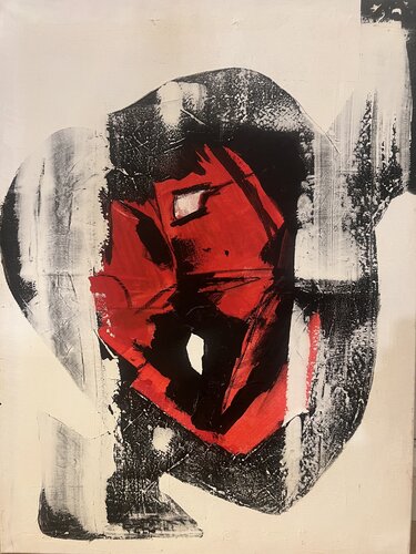 Look at me. von Agnieszka Kozinska, Malerei kaufen auf Singulart