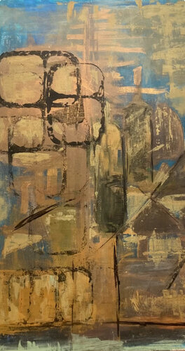 W poszukiwaniu van Agnieszka Kozinska, Schilderij te koop op Singulart