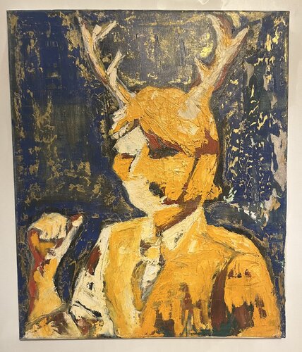 Hannibal par Agnieszka Kozinska, Peinture en vente sur Singulart
