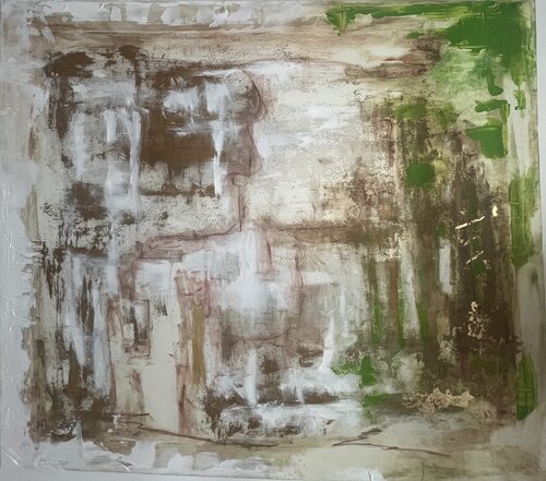 Twarz  Jezusa van Agnieszka Kozinska, Schilderij te koop op Singulart