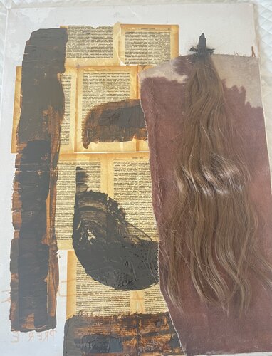 PRERIE. KROWA VI van Agnieszka Kozinska, Schilderij te koop op Singulart