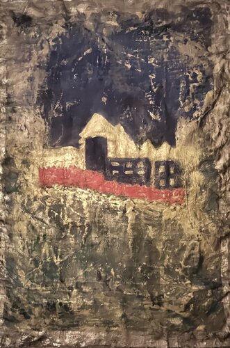 Vaduz par Agnieszka Kozinska, Peinture en vente sur Singulart