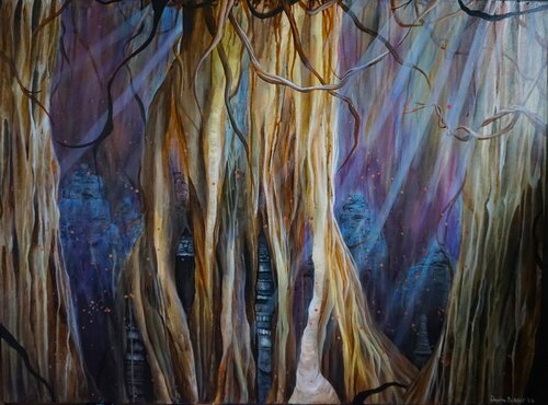 Ancient wisdom von Daphne Bitter, Malerei kaufen auf Singulart