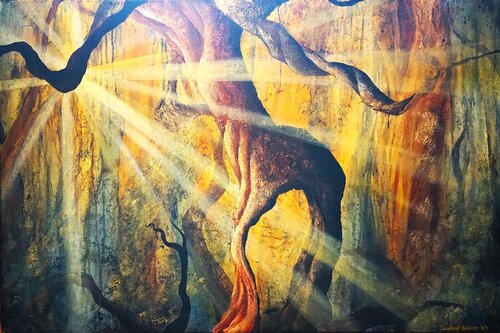 Whispering light von Daphne Bitter, Malerei kaufen auf Singulart