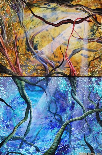 Elements of life von Daphne Bitter, Malerei kaufen auf Singulart