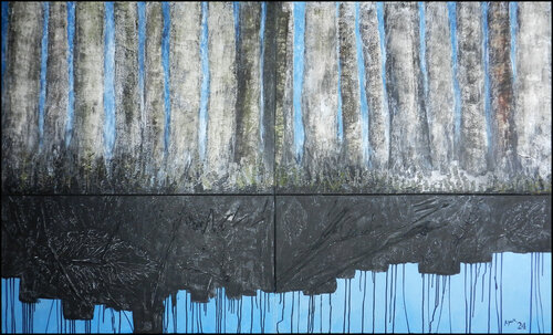 Macadam Forest de Alfredo YACHE, Pintura a la venta en Singulart