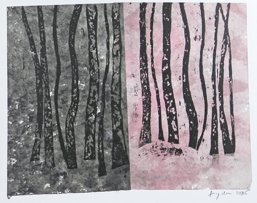 Silhouettes #5 de Alfredo YACHE, Obra en papel a la venta en Singulart