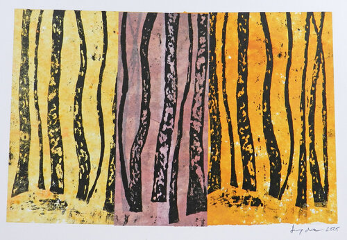 Silhouettes #7 by Alfredo YACHE, Work on Paper for Sale on Singulart
