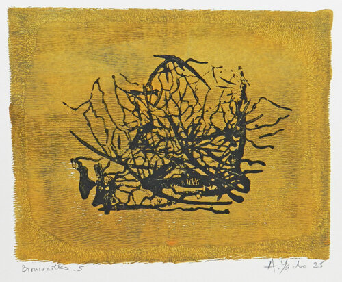 Broussailes #5 von Alfredo YACHE, Malerei kaufen auf Singulart